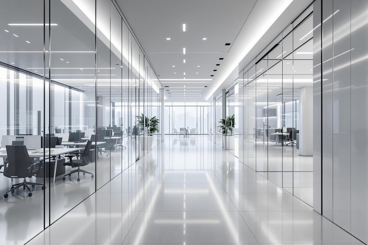 午夜家庭影院CEO专访现代化办公室场景