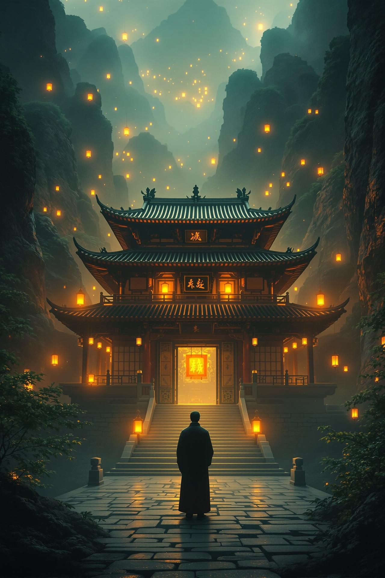 午夜家庭影院独家呈现电影《古刹秘案》高清海报,古装悬疑巨制