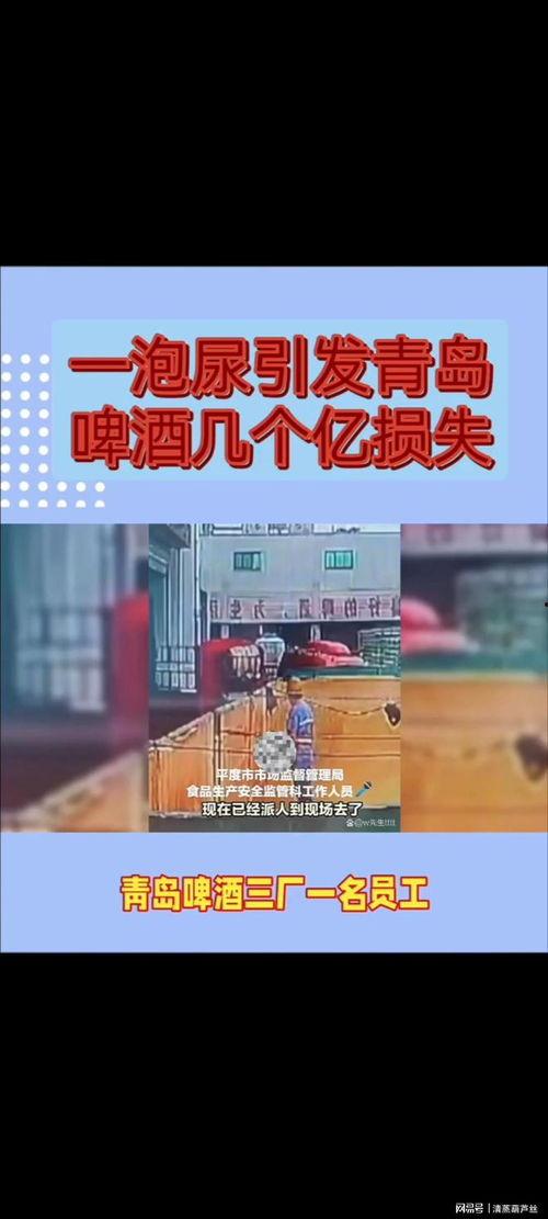 青岛啤酒厂爆料视频播放,独家爆料视频带你探秘啤酒生产全过程 第2张 青岛啤酒厂爆料视频播放,独家爆料视频带你探秘啤酒生产全过程 第2张